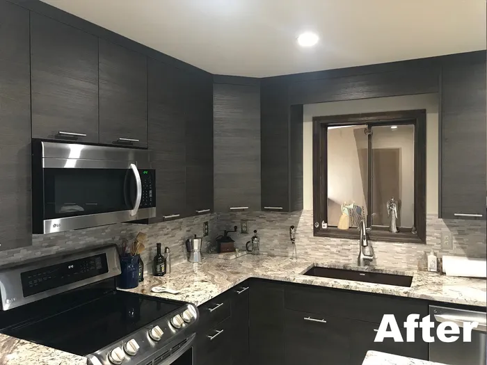 Kitchen Transformation after